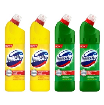 Domestos Set Гель-туалетная жидкость MIX 4х1000мл