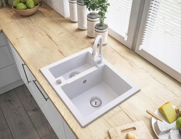 ДОЗАТОР ЖИДКОГО МЫЛА БЕЛЫЙ МОЙКА МАКОВИНА ГРАНИТ