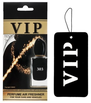 VIP ZAWIESZKA ZAPACHOWA DO SAMOCHODU ZAPACH 303