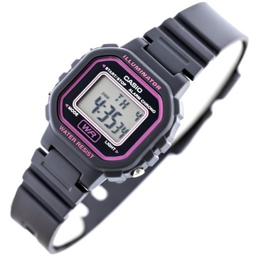 ZEGAREK DZIECIĘCY CASIO LA-20WH-8ADF + BOX ZEGAREK DLA DZIEWCZYNKI PREZENT