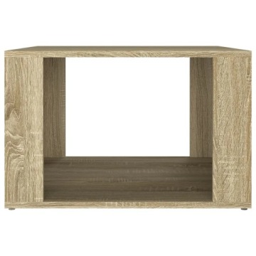 VidaXL Тумбочка прикроватная, дуб Сонома, 57x55x36 см, матэ