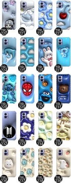 ЧЕХОЛ CROSSBODY для MOTOROLA EDGE 30 NEO 3D Illusion Animals Patterns