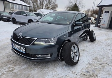 Skoda Rapid II Spaceback 1.4 TSI 125KM 2017 Skoda RAPID Sprowadzony Zarejestrowany Ubezpieczony 1.4 Benzyna 125KM, zdjęcie 2