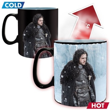 GAME OF THRONES KUBEK ZMIENIAJĄCY KOLOR 460ML GRA O TRON STARK ORIGINAL BOX
