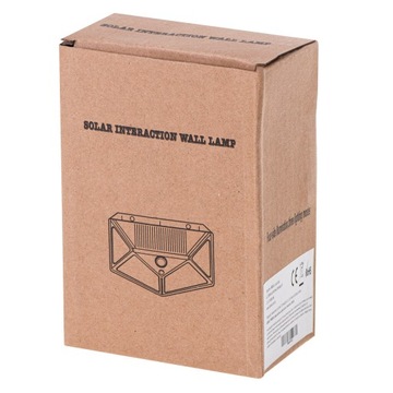 Солнечная лампа с датчиком движения и сумерек, 100 светодиодов.