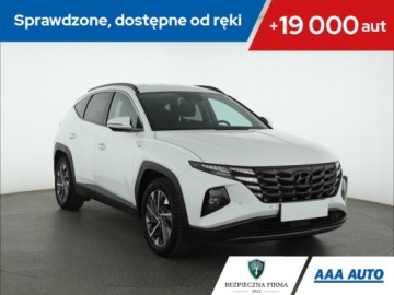 Hyundai Tucson IV SUV 1.6 T-GDI 48V 180KM 2022 Hyundai Tucson 1.6 T-GDI 48V MHEV, Salon Polska