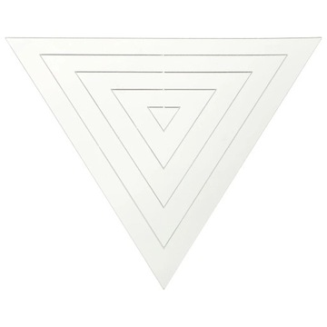 Naklejki 3d na ścianę Trójkąt 20 szt