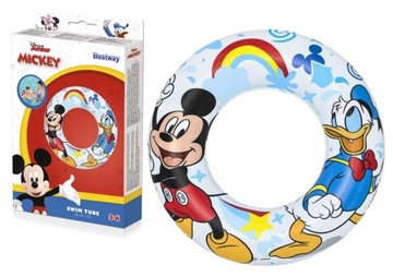 Bestway Disney Junior koło do pływania Mickey & Przyjaciele Ø 56 cm