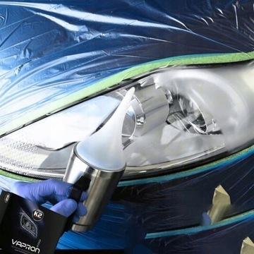 Комплект для регенерации фар K2 Vapron + паста и полировальная подушечка