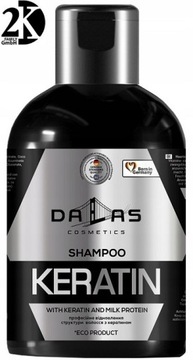 Dalas KERATIN szampon do włosów z keratyną 500 ml