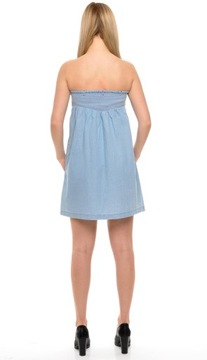 LEE sukienka BLUE jeans SMOCK DRESS _ S 36