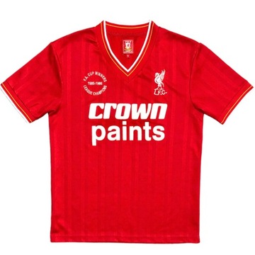 LIVERPOOL FC 1985-86 Koszulka Piłkarska Retro r. S