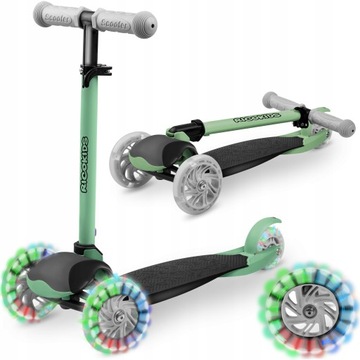 HULAJNOGA TRÓJKOŁOWA RICOKIDS LOCO - ZIELONA