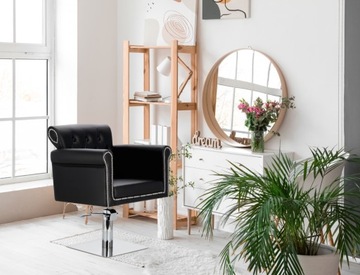 Fotel fryzjerski barberski hydrauliczny do salonu fryzjerskiego Kiva