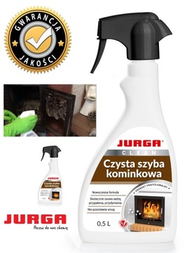 Preparat do czyszczenia SZYBY KOMINKA JURGA MOCNY!