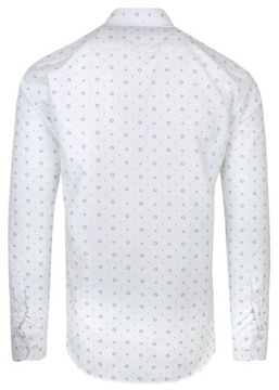 Biała Koszula Bawełniana QUICKSIDE- 48/182-188