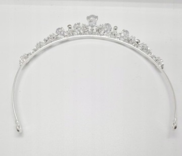 Тиара, диадема, серебряная корона, 2,5 см