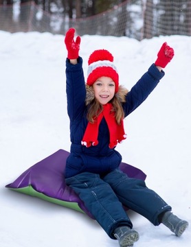 ТЕЛЕ-ТУФЛИ С РАЗДВИЖНОЙ ПОДУШКОЙ САНКИ СУМКА ДЛЯ СНЕГА