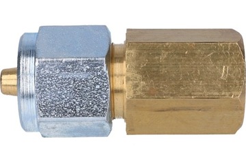 Соединитель для труб ПВХ d 6 /g 1/4