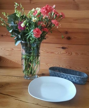 KOSZYK NA SZTUĆCE NA PIECZYWO RATTANOWY NA DROBIAZGI DO PRZECHOWYWANIA