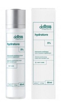 DOTTORE HYDRATORE Intensywnie nawilżający krem z 5% kwasem migdałowym AHA