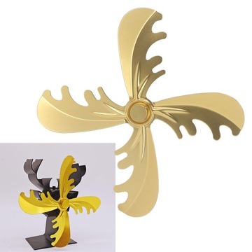 Каминный вентилятор с 4 лопастями. Лопасть вентилятора