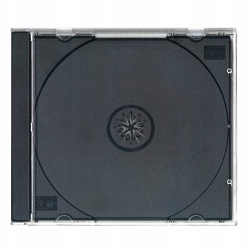PUDEŁKA NA 1 CD JEWEL CASE BLACK 10 SZT