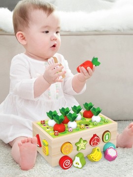 АРКАДНАЯ ЛОГИЧЕСКАЯ ИГРА МОРКОВЬ И ЧЕРВЯКИ СОРТИРОВКА МОНТЕССОРИ