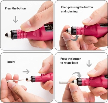 Электрическая пилочка для ногтей, USB-полировщик для ногтей.