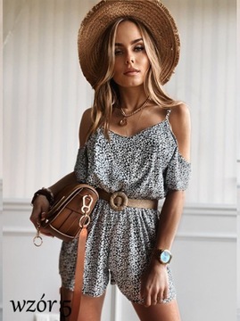 ЖЕНСКИЙ летний комбинезон с открытыми плечами