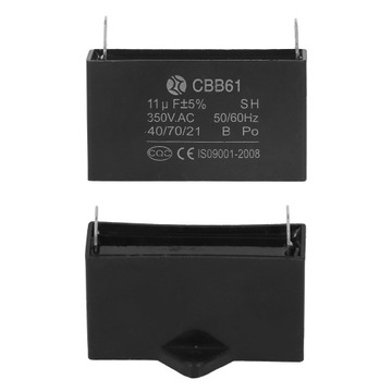 ПУСКОВОЙ КОНДЕНСАТОР 11 мкФ ДЛЯ МОТОРА CBB61 350 В