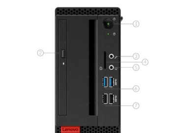 ПК компьютер Lenovo M75s-1 SFF Ryzen 3 4 ГБ 120 SSD DisplayPort RS232 Win 10
