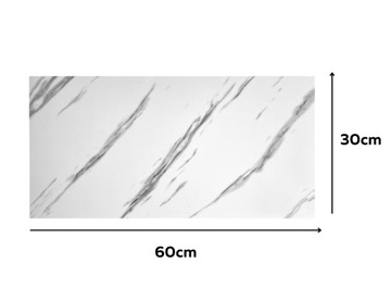 САМОКЛЕЯЩАЯСЯ НАСТЕННАЯ ПАНЕЛЬ БЕЛЫЙ МРАМОР ЛАМИНАТ ПВХ БЛЕСК LVT07 10