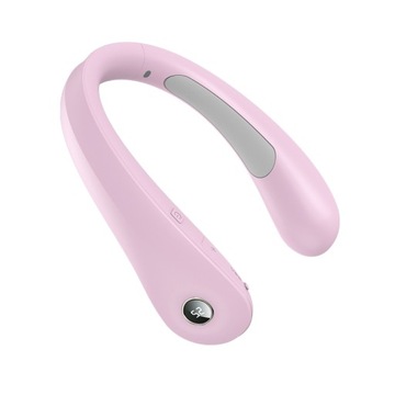 T8 USB wiszący podgrzewacz na szyję różowy