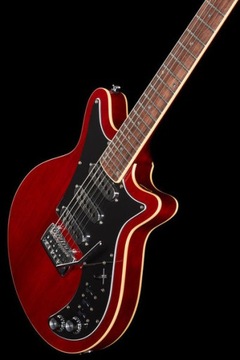 Harley Benton BM-75 Trans Red Deluxe Series