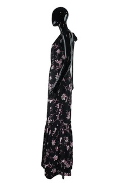 LIU JO CZARNA SUKIENKA FLORAL PRINT (M)