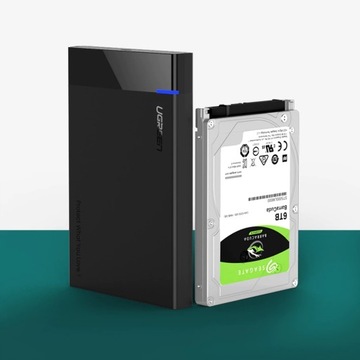 Дисковый корпус UGREEN HDD/SSD 2.5 USB 3.0 SATA