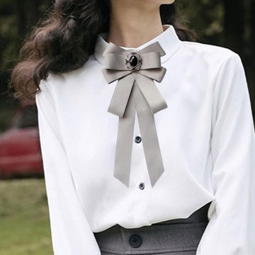 Kobiety wiązane krawaty Bowknot krawat eleganckie