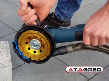 OSŁONA PRZECIWPYŁOWA ODSYSAJĄCA DO SZLIFIERKI, SZLIFIEREK 115-125 MM