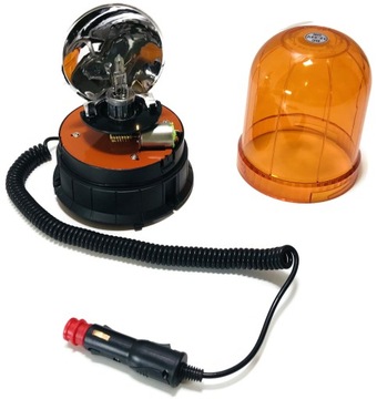 СИГНАЛЬНАЯ ЛАМПА ROOSTER H1 ГАЛОГЕННЫЙ МАГНИТ 12 В 24 В