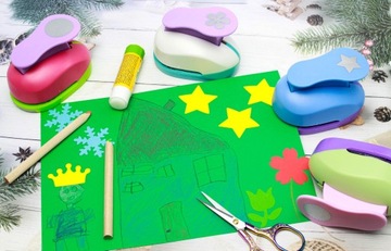 ДЕКОРАТИВНЫЙ ДЫРОКОЛ КОЛЕСО 3,8 СМ 005 DPCRAFT