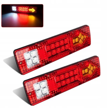 2X LAMPA ZESPOLONA TYLNA LED DIODOWA PRZYCZEP
