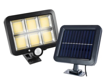 Lampa Solarna Na Działkę Czujnik Ruchu Zmierzchu