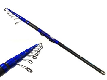 Wędka węglowa Aqua Lite Telespin Match 4m 10-40g