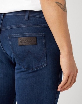 Męskie spodnie jeansowe proste Wrangler GREENSBORO W36 L34