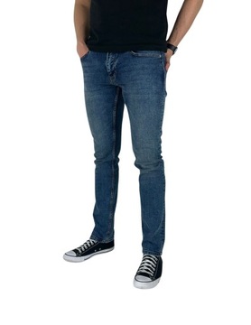 ARMANI JEANS SPODNIE SLIM EMPORIO PREMIUM ROZ. 34