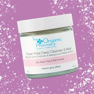 THE ORGANIC PHARMACY ЦВЕТОЧНЫЕ ЛЕПЕСТКИ ГЛУБОКОЕ ОЧИЩАЮЩЕЕ И ОТшелушивающая МАСКА 60 Г