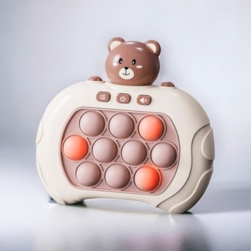 POP IT АНТИСТРЕССОВАЯ АРКАДНАЯ ЭЛЕКТРОННАЯ ИГРА BEAR BEAR NEW