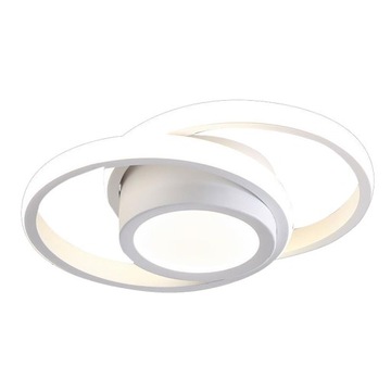 LAMPA SUFITOWA ŻYRANDOL PLAFON WISZĄCA LED KWIAT ZŁOTO 20W