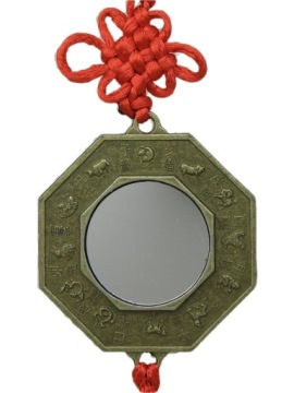 Зеркало БАГУА 1а - ПЛОСКОЕ - МАЛЕНЬКОЕ - Фэн-Шуй